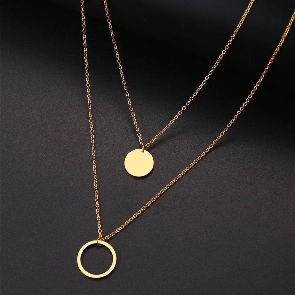 ANCIENT SKY ♡ Stainless Steel Necklace (gold)